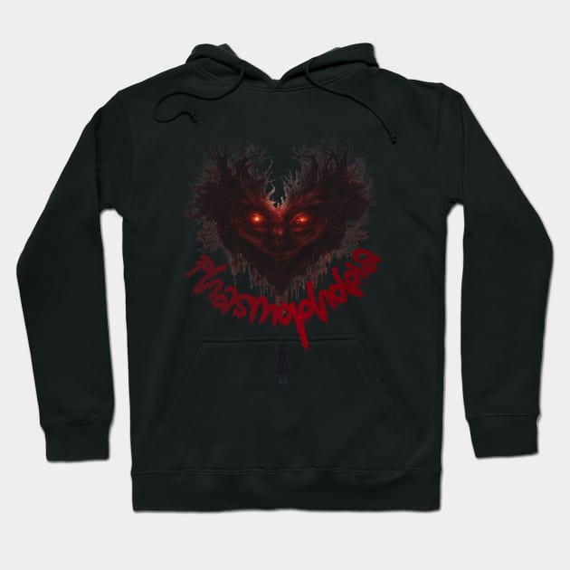 Palsmophobia Horror T-shirt Hoodie by Nikkhil-Teestee